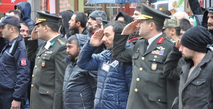 Sur şehidi Ünal Biçakcı Trabzon'da defnedildi
