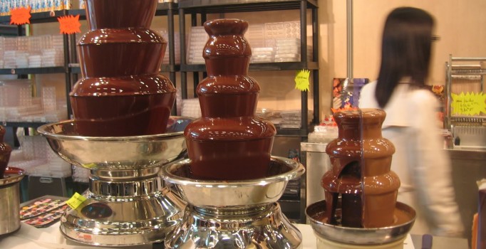 Brüksel'de çikolata fuarı düzenlendi