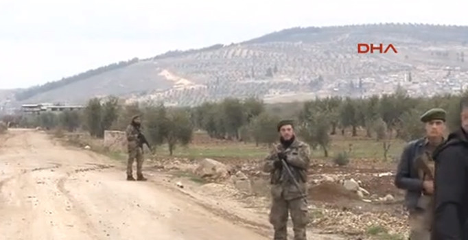 Terörden temizlenen bölge görüntülendi