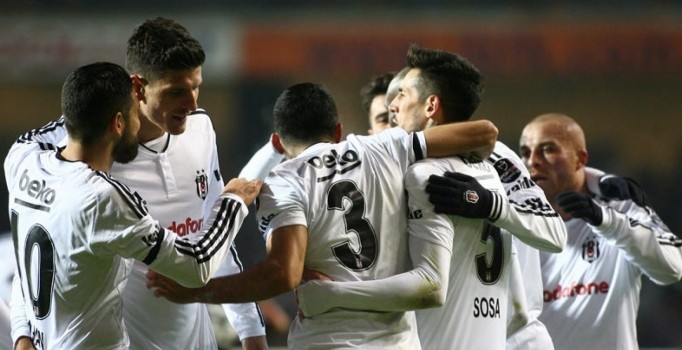 Beşiktaş Gaziantepspor'u farklı yendi