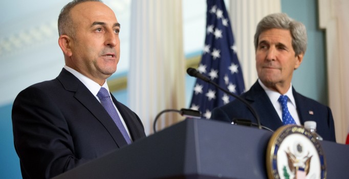 Dışişleri Bakanı Çavuşoğlu Kerry ile görüştü