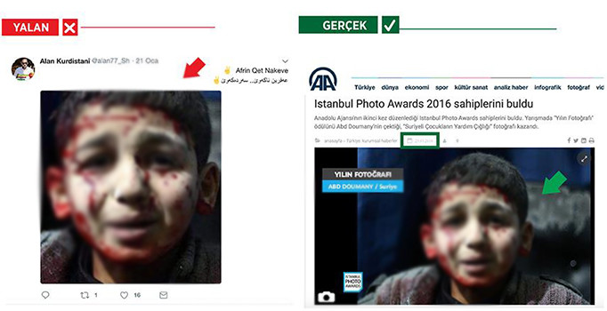 PKK, AA'dan ödüllü fotoğrafı da yalanına alet etti