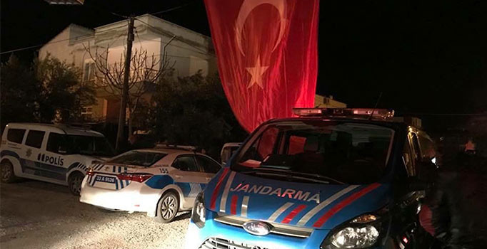 Şehit ateşi Mersin'e düştü