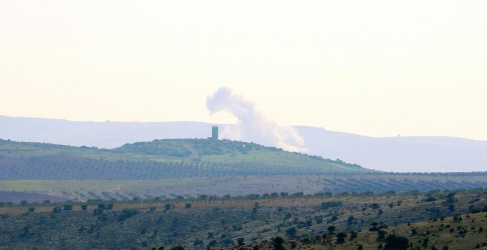 Burseya ve Darmık havadan vuruluyor