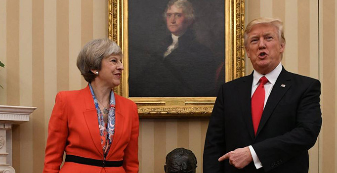 Trump’tan May’e Brexit eleştirisi: Ben olsam daha sert ayrılırdım
