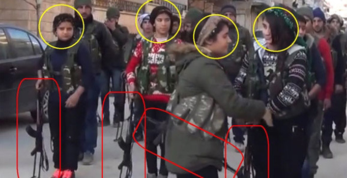 YPG'den kirli tezgah! Çocukları cepheye sürdüler