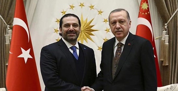 Cumhurbaşkanı Erdoğan, Lübnan Başbakanı Hariri'yi kabul etti