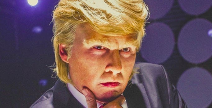 Johnny Depp, Youtube kanalı Funny Or Die için Trump oldu