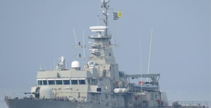 Ege'de tahrik: Bizans bayrağıyla Karaburun'a geldiler