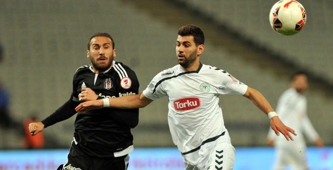 Torku Konyaspor deplasmanda Beşiktaş'ı 2-1 mağlup etti
