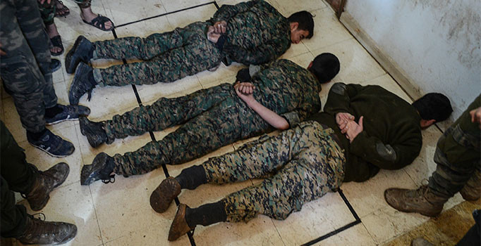 Burseya Dağına sızmaya çalışan teröristler yakalandı