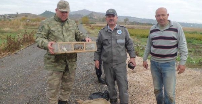 Kaçak avcılara 5.5 milyon lira ceza