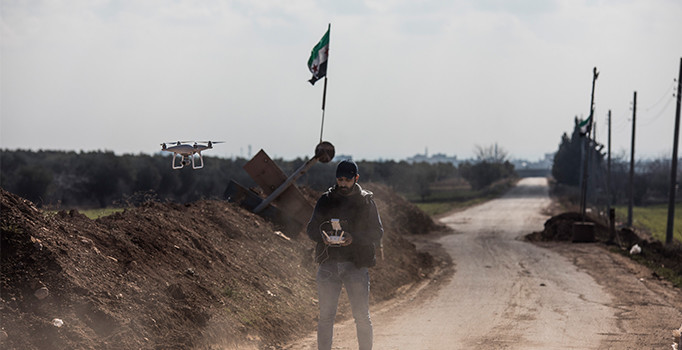 Burseya Dağı’ndaki PYD’nin açtığı terk edilmiş hendekler temizleniyor