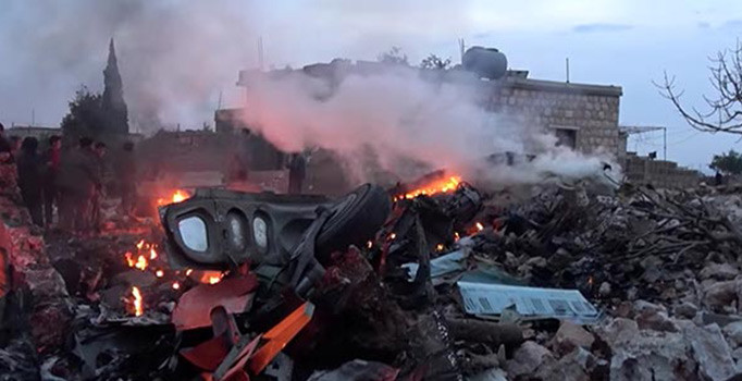 Rusya Savunma Bakanlığı açıkladı: Pilot kendini havaya uçurmuş