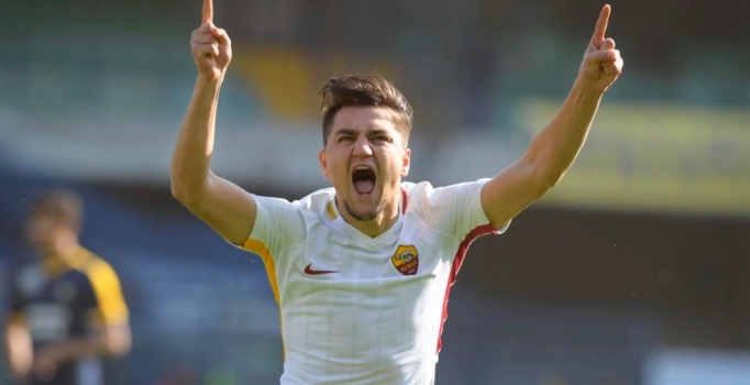Roma'yı sırtlayan Cengiz Ünder: İlk golü uzun süre hayal ettim