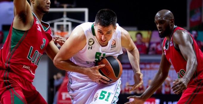 Darüşşafaka Doğuş Avrupa Ligi'nde Lokomotiv Kuban'a 82-58 yenildi