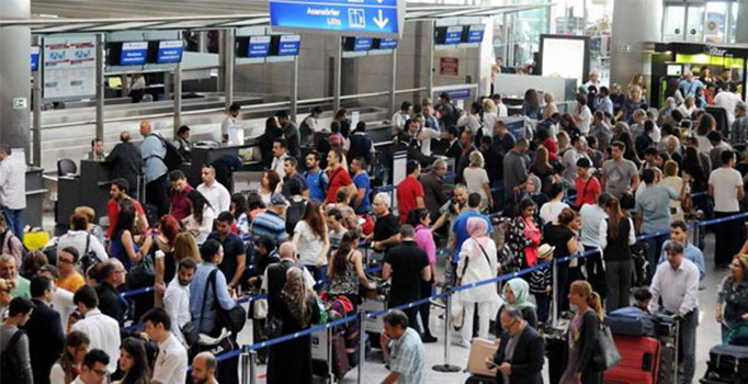 Atatürk Havalimanı'nda yarıyıl tatili yoğunluğu