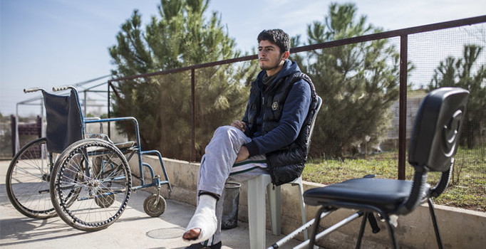 Yaralı ÖSO mensupları: Tek umudumuz Türkiye