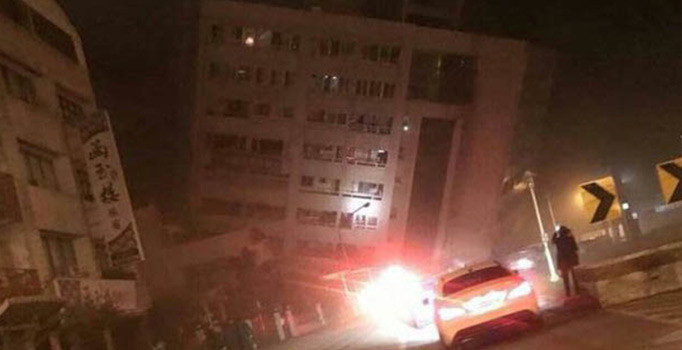 Son dakika! Tayvan'da 6.4 büyüklüğünde deprem