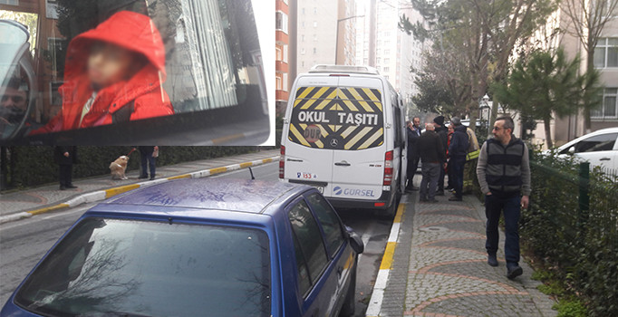 Engelli çocuk, servis aracında unutuldu