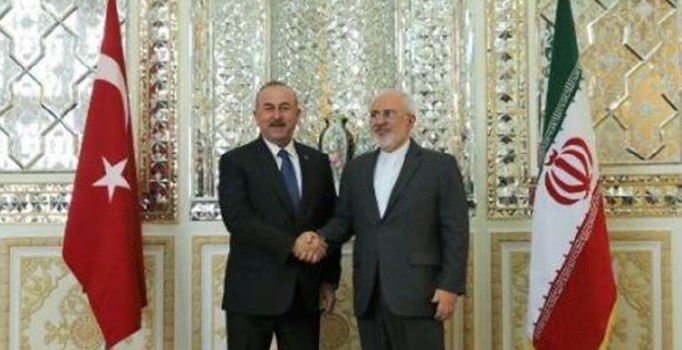 Dışişleri Bakanı Çavuşoğlu Cevad Zarif ile bir araya geldi