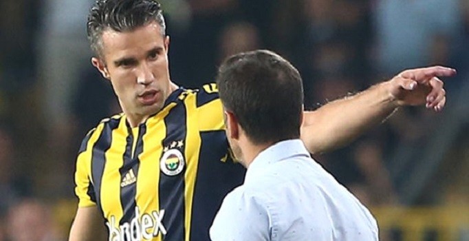 Van Persie ile Pereira karşı karşıya
