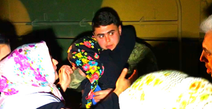 Afrin'e giden askere duygulandıran sürpriz