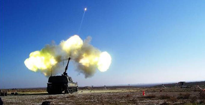 Obüsler bu kez IŞİD'i vurdu