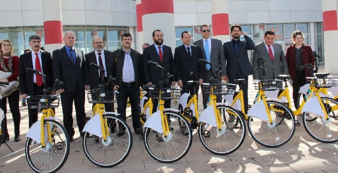 4. Nesil Paylaşımlı Bisiklet Platformu Türkiye’de ilk kez KMÜ’de