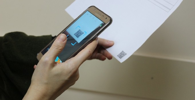 Karekod uygulaması ile muayene sonuçlarını cep telefonuna gelecek