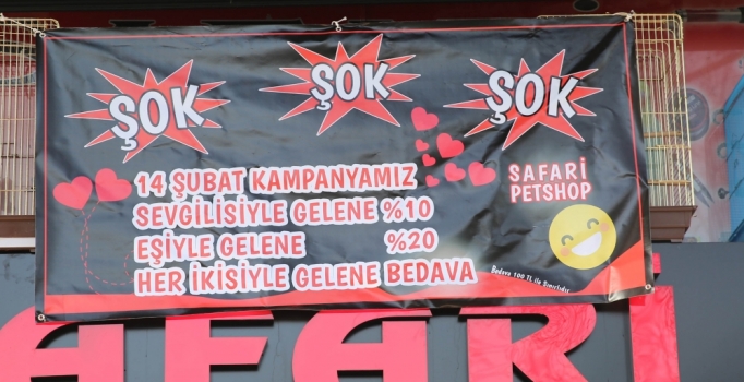 Rize'de gülümseten ‘Sevgililer günü’ kampanya afişi | Rize