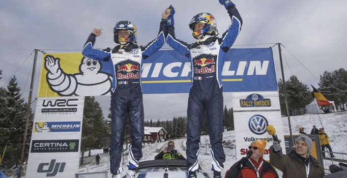 Dünya Ralli Şampiyonası'nda Sebastien Ogier 2'de 2 yaptı