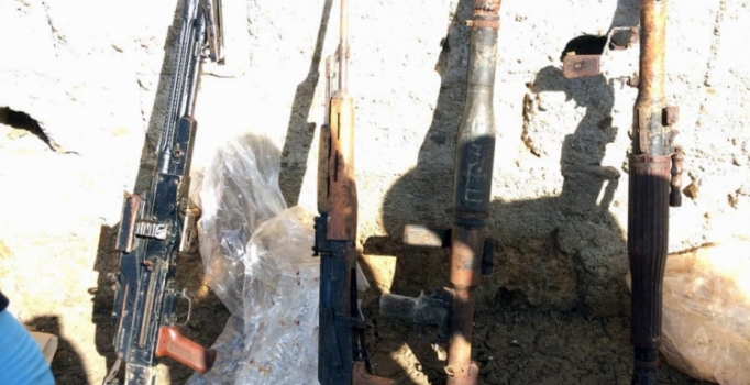 Ahırda PKK'nın suikast silahı ele geçirildi
