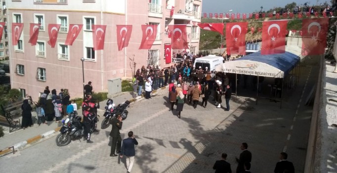 Şehit ateşi Hatay'a düştü