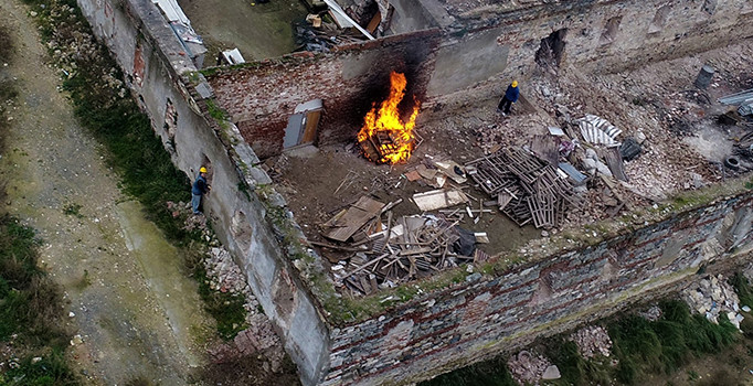 İstanbul'da tarihi rezalet