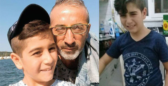 Fatih'te oğlunu öldüren cani baba hakim karşısına çıktı