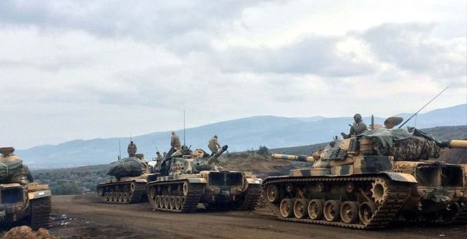 Afrin'de PKK'nın kuzey hattı çökertildi