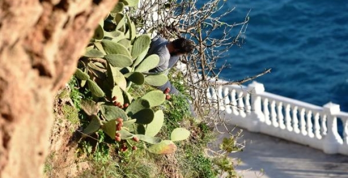 Falezlerde intihar girişimi | Antalya haberleri