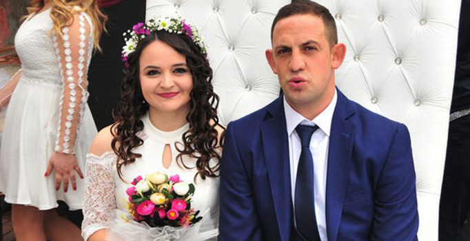 Afrin'de görevli Uzman Çavuş nikah için Zonguldak'a geldi