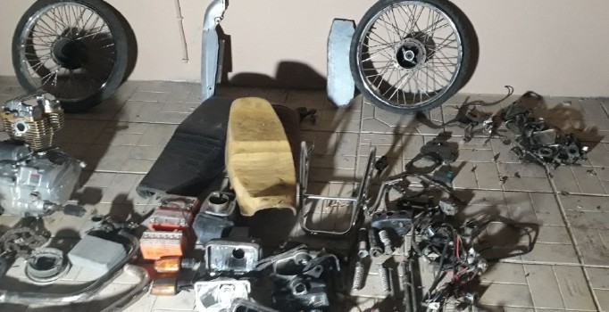 Hırsızlık deposuna polis baskını