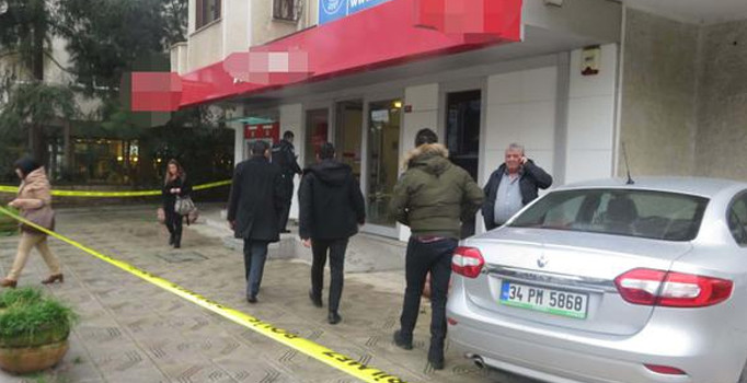 Üsküdar'da banka soygunu
