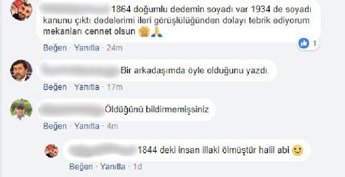 Soy ağacında yaşadıkları şaşkınlığı sosyal medyada paylaştılar