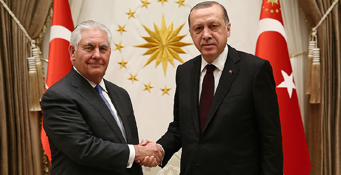 Son dakika! Erdoğan - Tillerson görüşmesi sona erdi! Türkiye'nin beklentileri iletildi