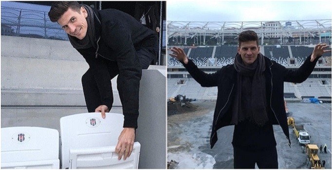 Maria Gomez Vodafone Arena'yı ziyaret etti