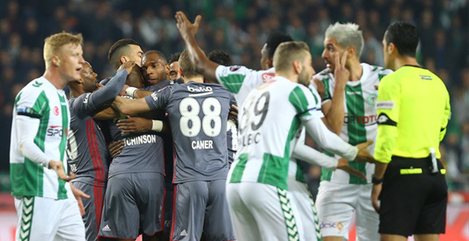 Konyaspor'dan Beşiktaş açıklaması: Haksızlığa biz uğradık