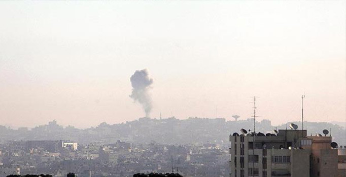 İsrail'den Gazze'ye hava saldırısı