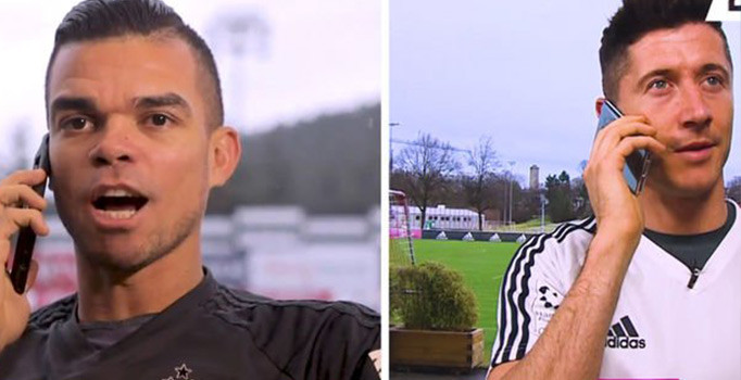 Pepe ve Negredo'dan Lewandowski'ye: 'Come To Beşiktaş'