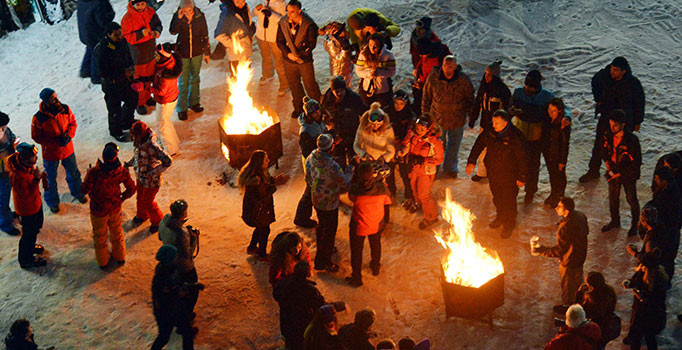 Palandöken İranlı turistlerle doldu