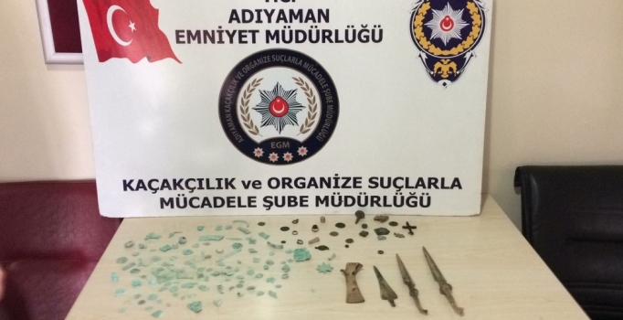 Adıyaman'da Roma dönemine ait 144 tarihi eser ele geçti