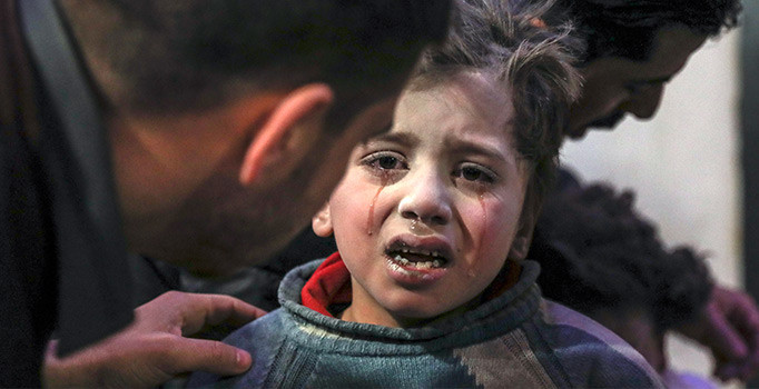 Doğu Guta'dan kahreden görüntüler: Ölü sayısı 100'e yükseldi